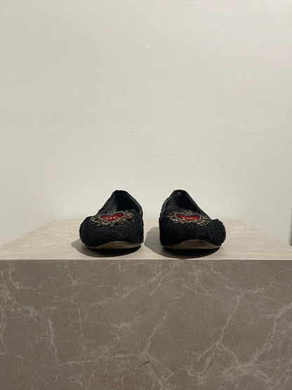 Mocassins Dolce & Gabbana noirs T.38