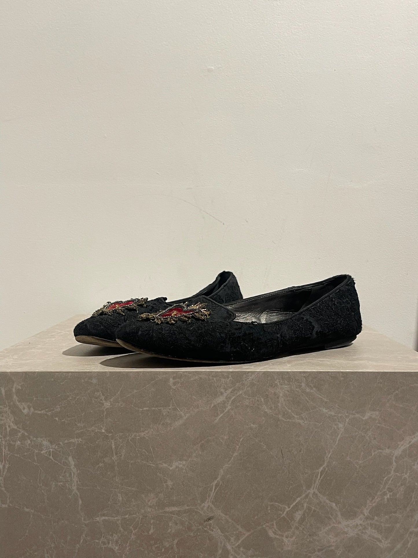 Mocassins Dolce & Gabbana noirs T.38