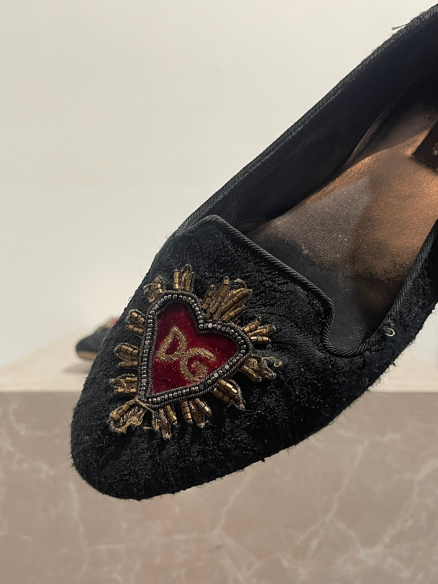 Mocassins Dolce & Gabbana noirs T.38