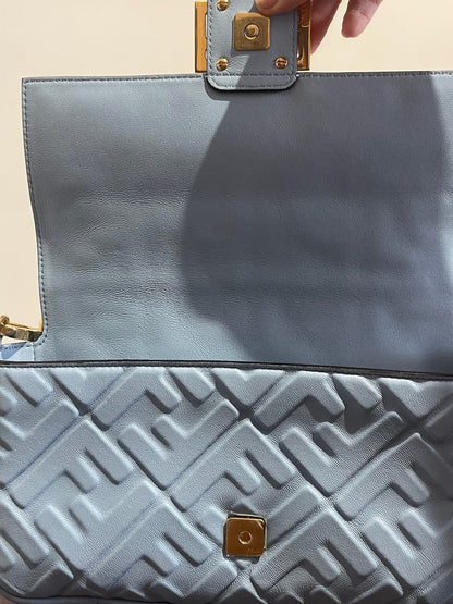 Sac Fendi Baguette bleu NEUF