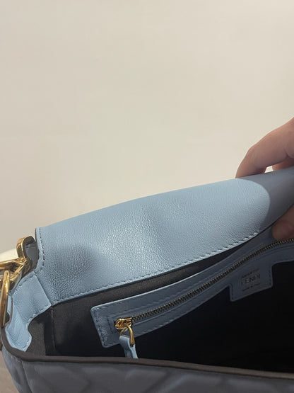 Sac Fendi Baguette bleu NEUF