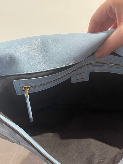 Sac Fendi Baguette bleu NEUF