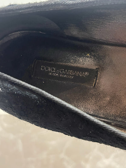 Mocassins Dolce & Gabbana noirs T.38