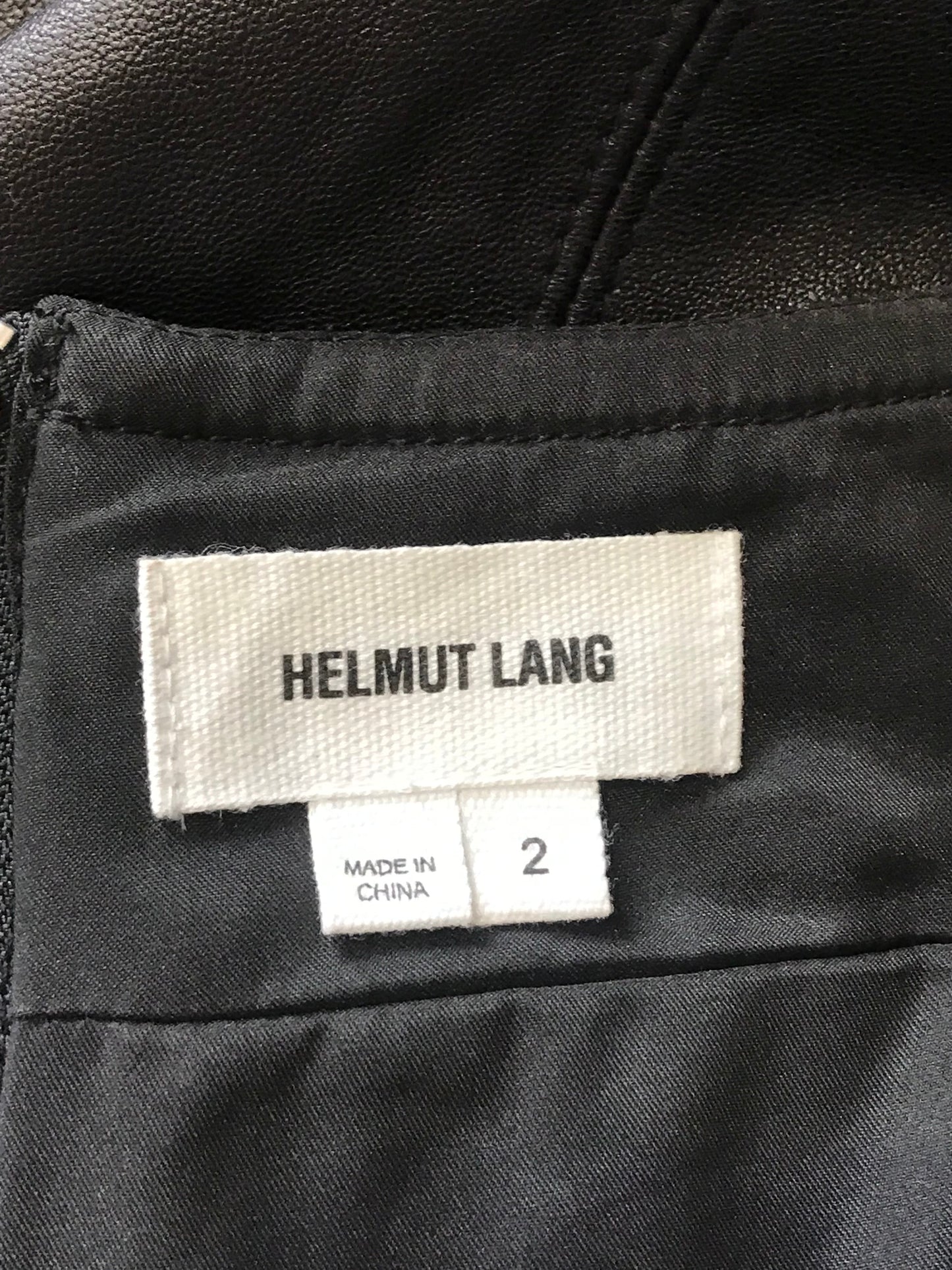 Jupe Helmut Lang noire T.34