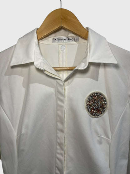Robe Dior blanche T.40