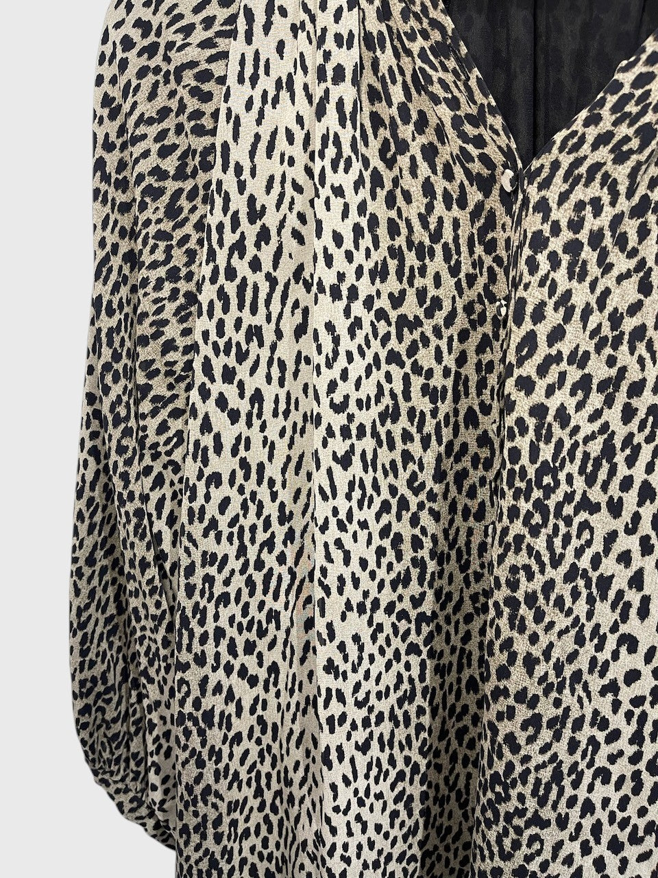 Robe Saint Laurent léopard T.40