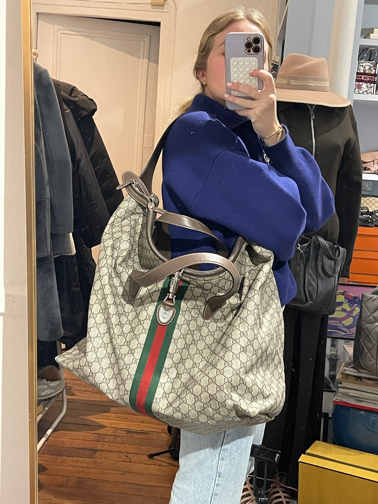 Sac de voyage Gucci Jackie