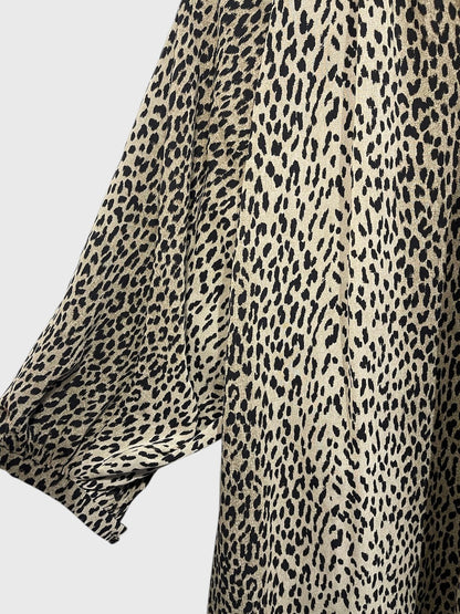 Robe Saint Laurent léopard T.40