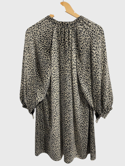 Robe Saint Laurent léopard T.40