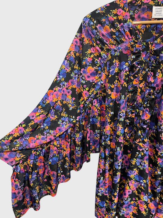 Robe VETEMENTS à fleurs T.S