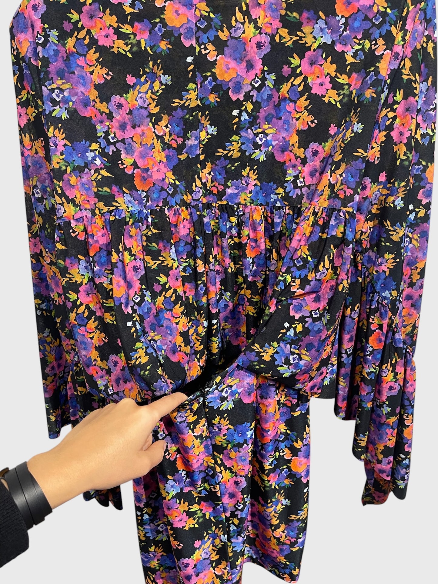 Robe VETEMENTS à fleurs T.S