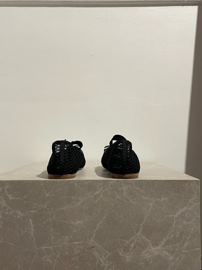 Ballerines Miu Miu noires T.38,5