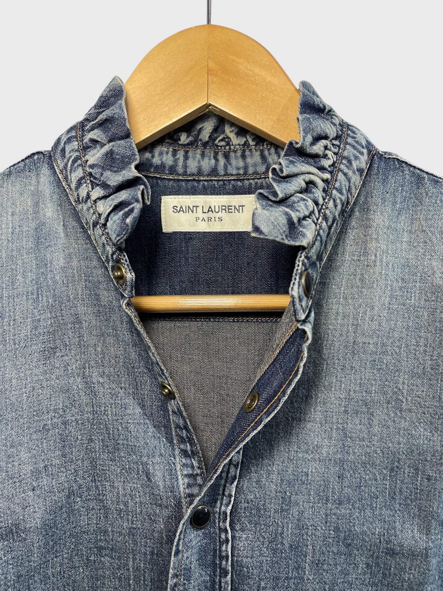 Chemise Saint Laurent en jeans T.S