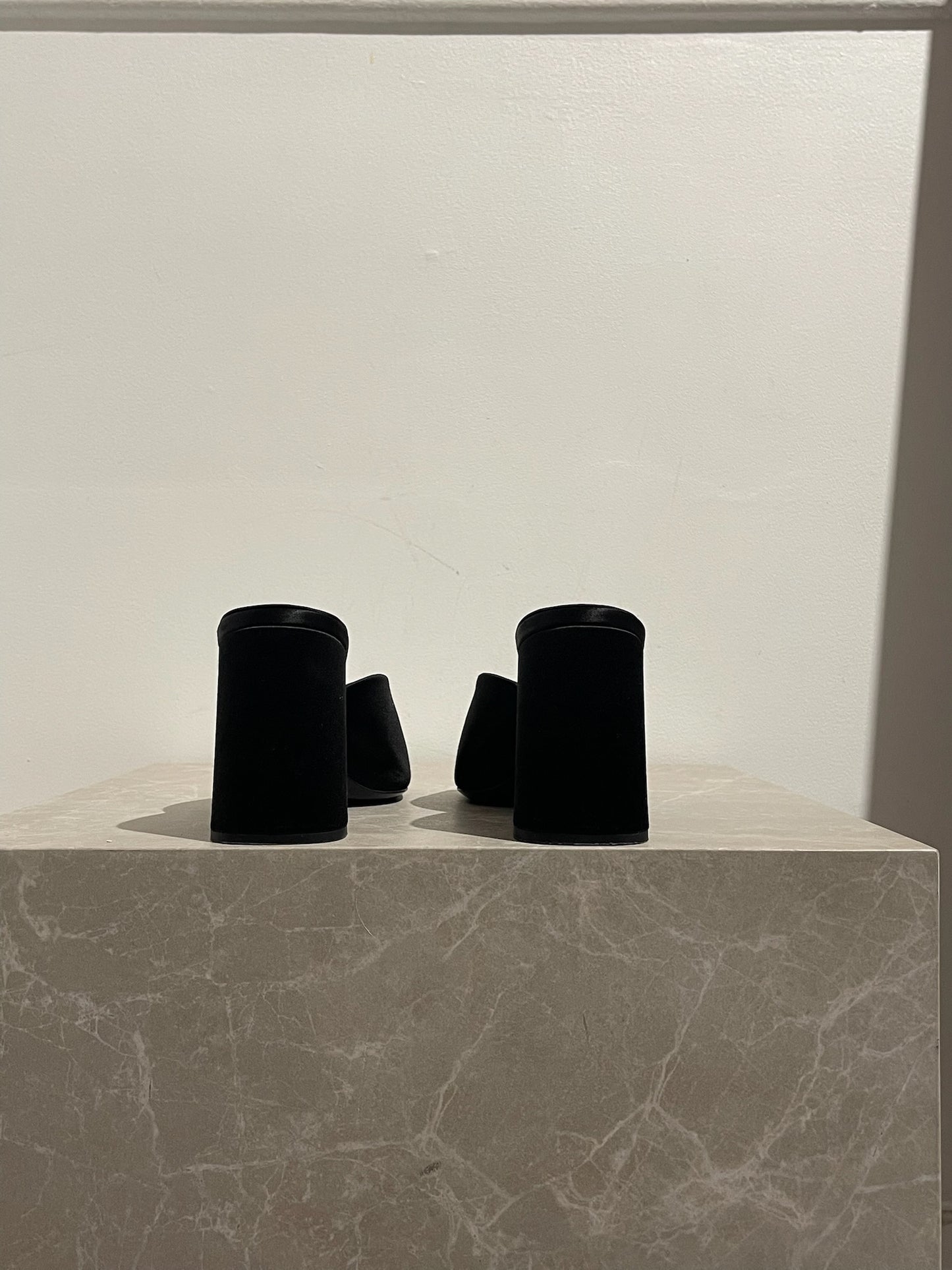 Mules Prada noires T.38