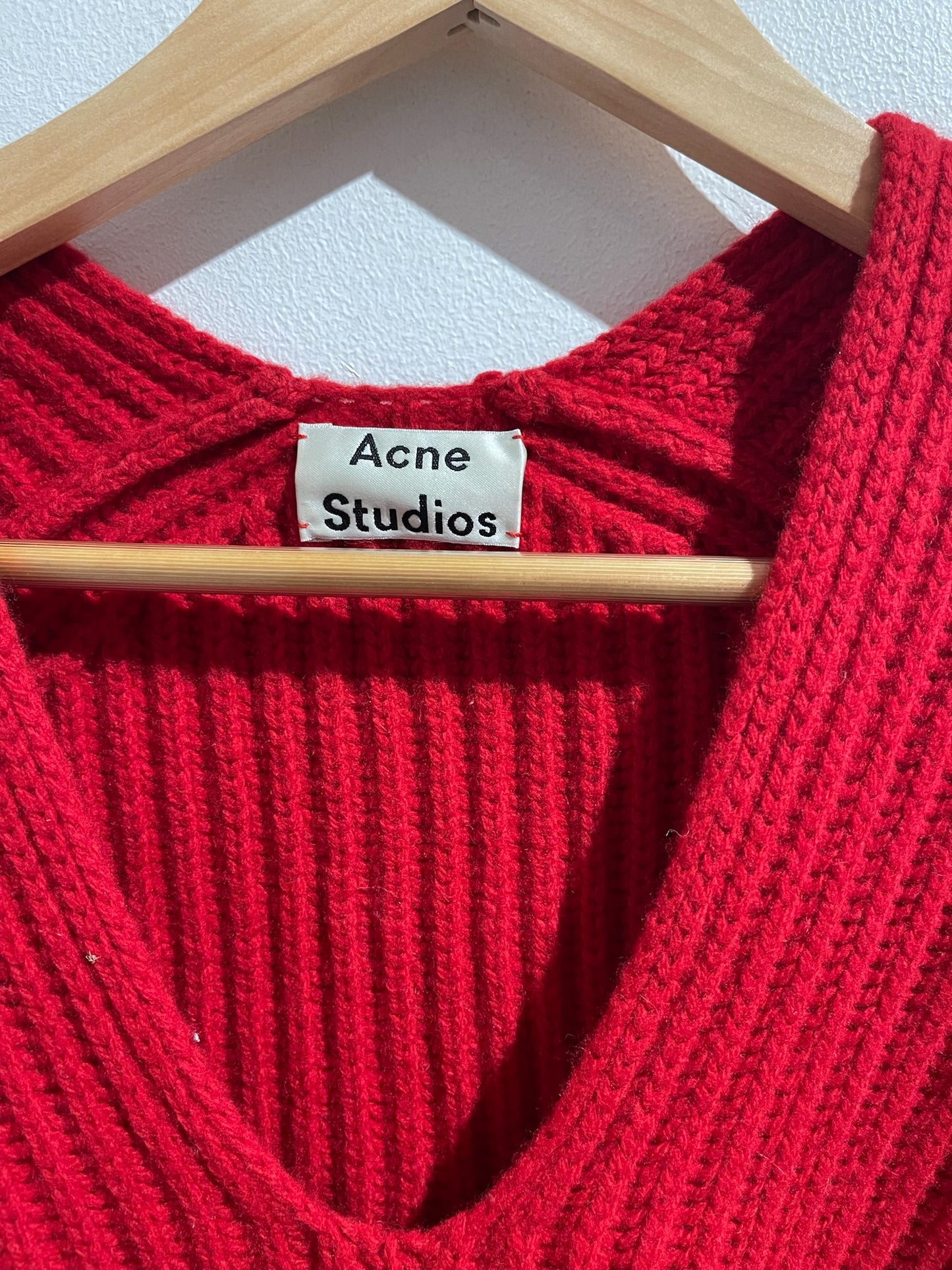 Pull Acne Studios rouge T.S