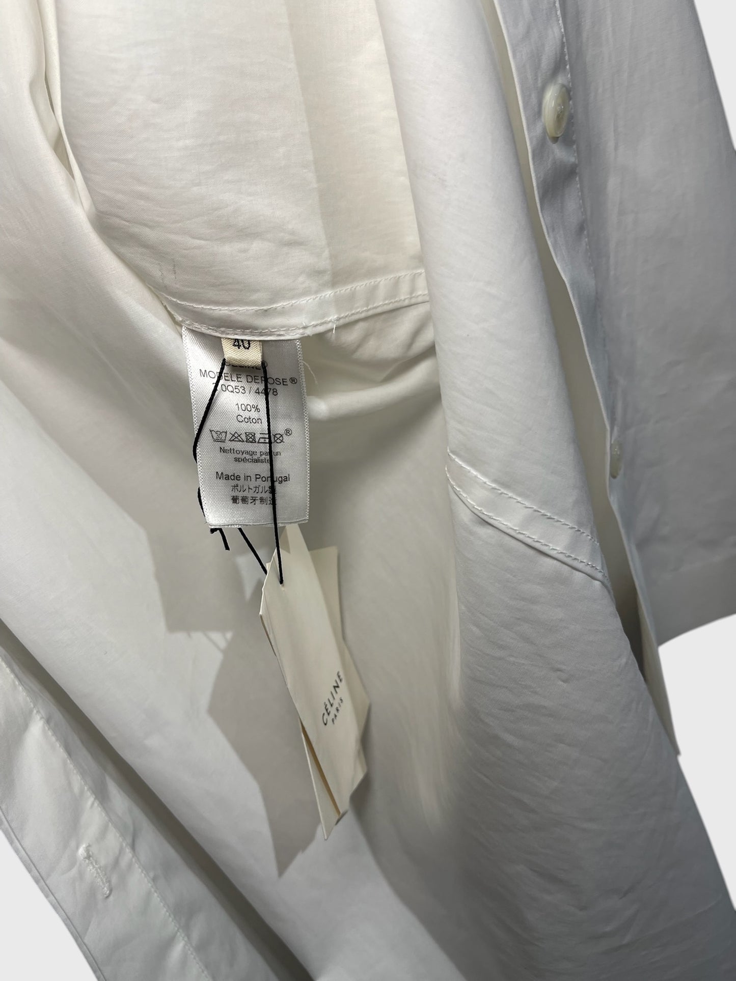 Chemise Celine blanche T.40