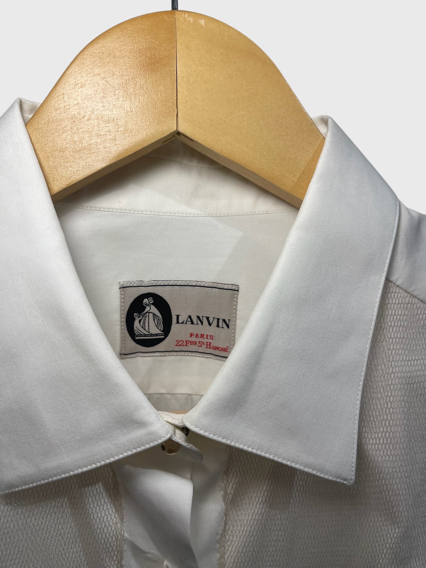 Chemise Lanvin blanche T.42