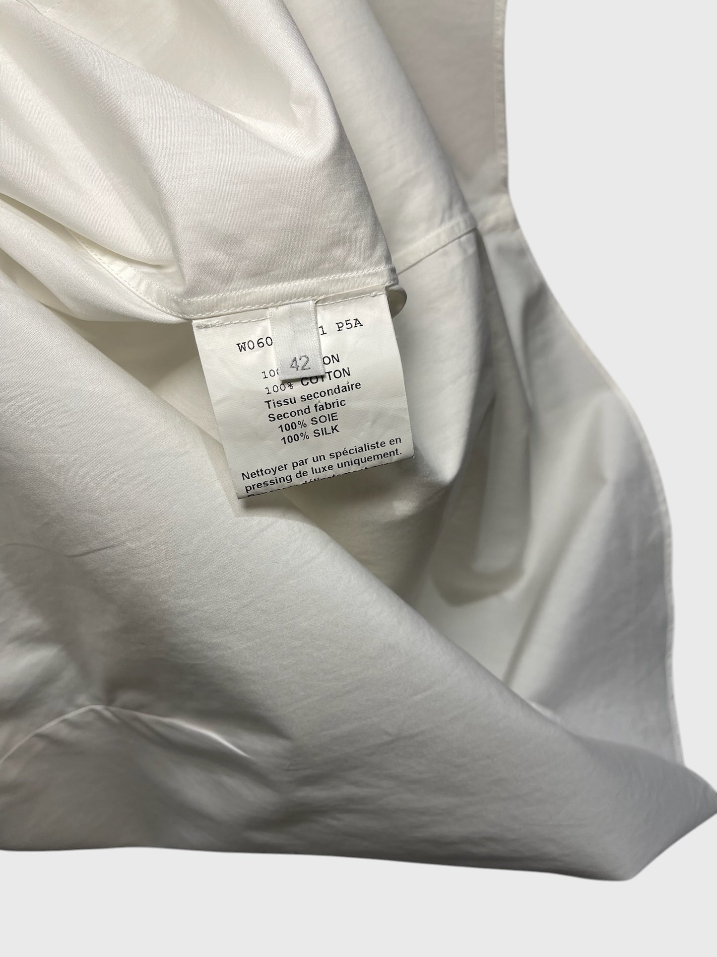 Chemise Lanvin blanche T.42