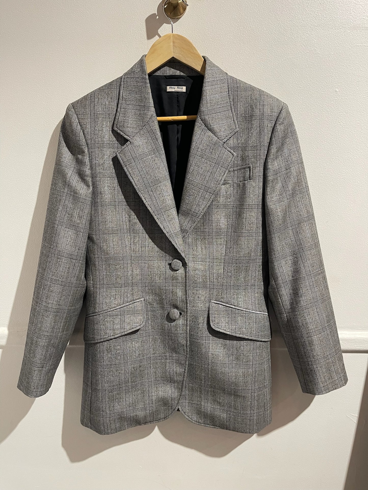 Blazer Miu Miu gris T.36