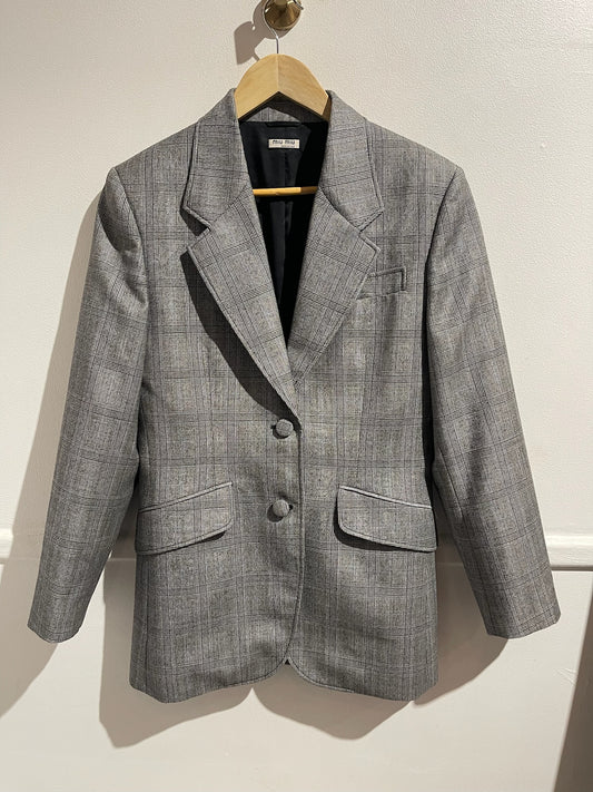 Blazer Miu Miu gris T.36