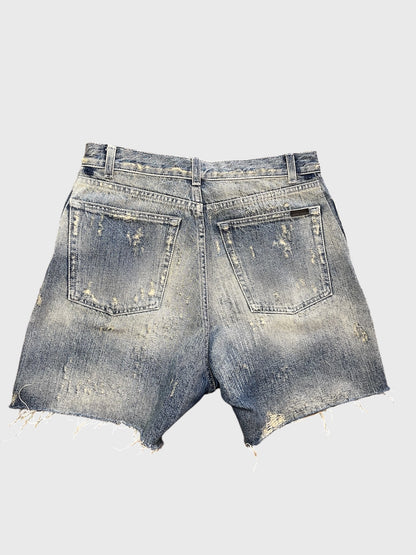 Short Saint Laurent en jeans T.38