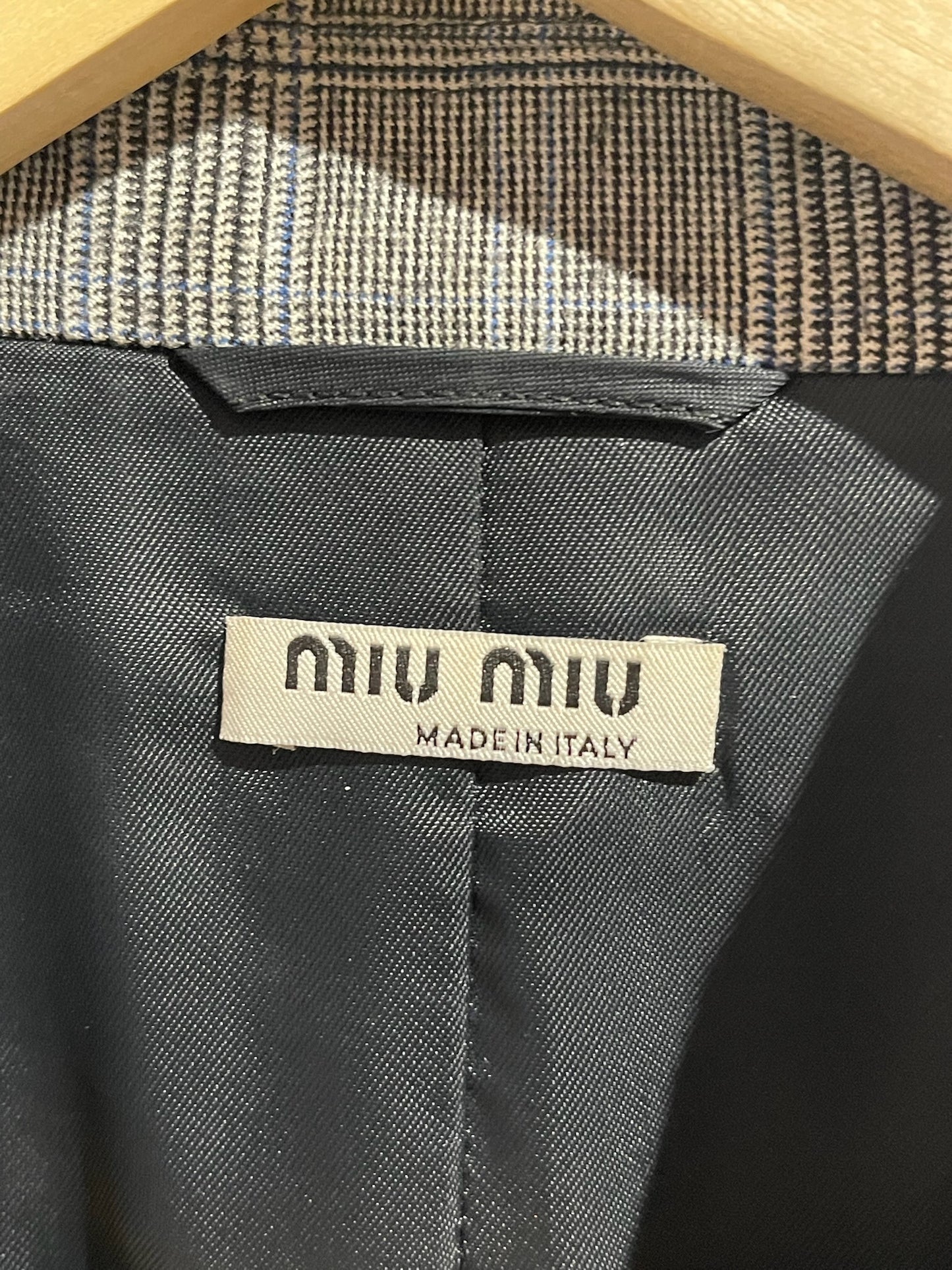 Blazer Miu Miu gris T.36
