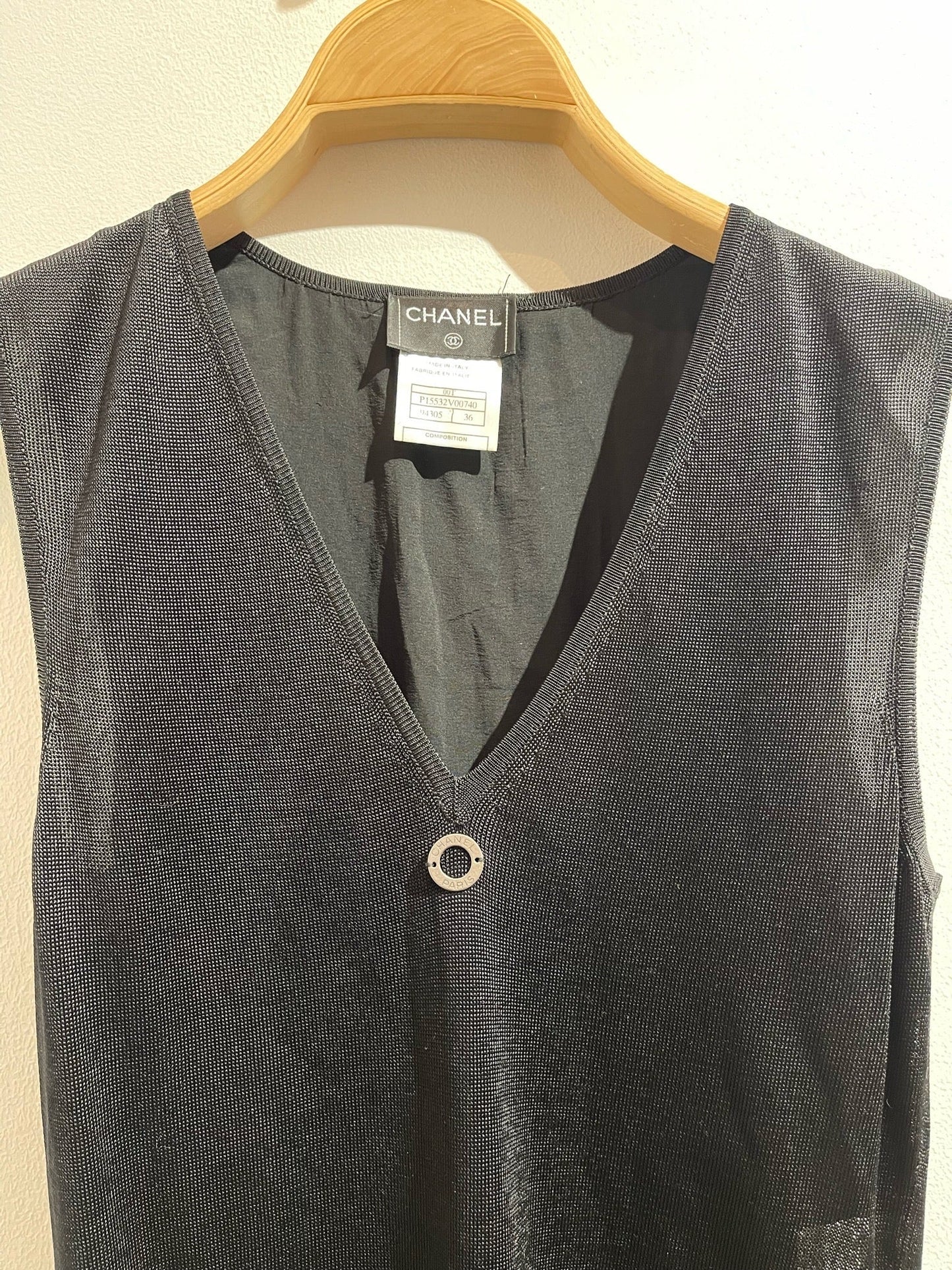 Robe Chanel noire T.36