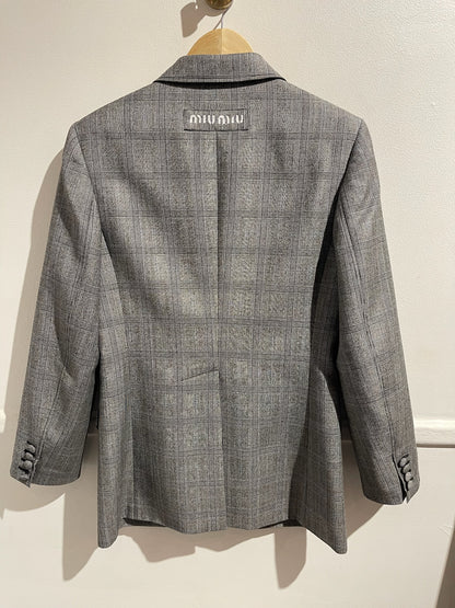 Blazer Miu Miu gris T.36