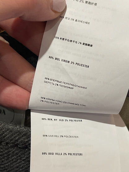 Jupe Prada grise T.38