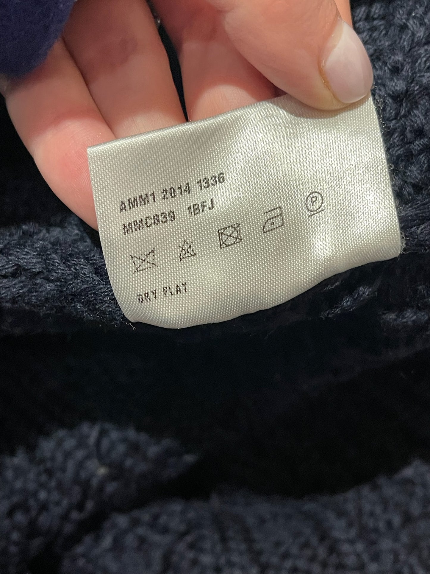 Cardigan Miu Miu bleu marine T.34