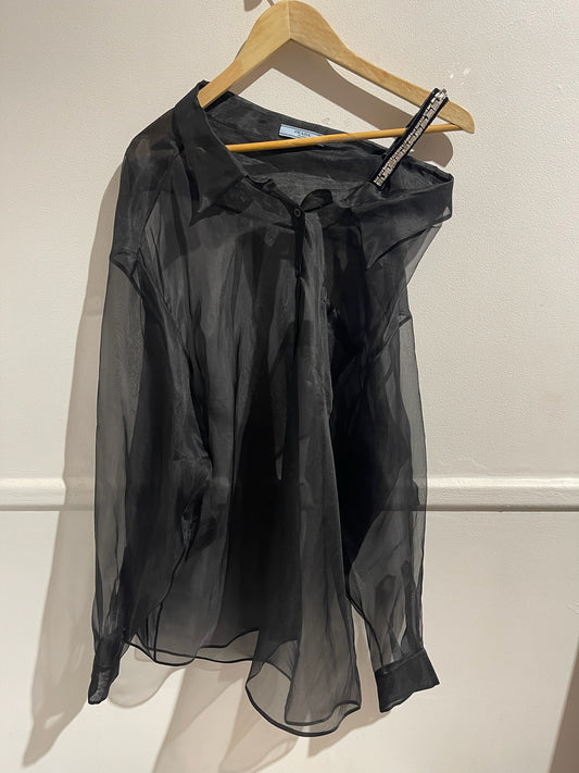 Chemise Prada noire T.38