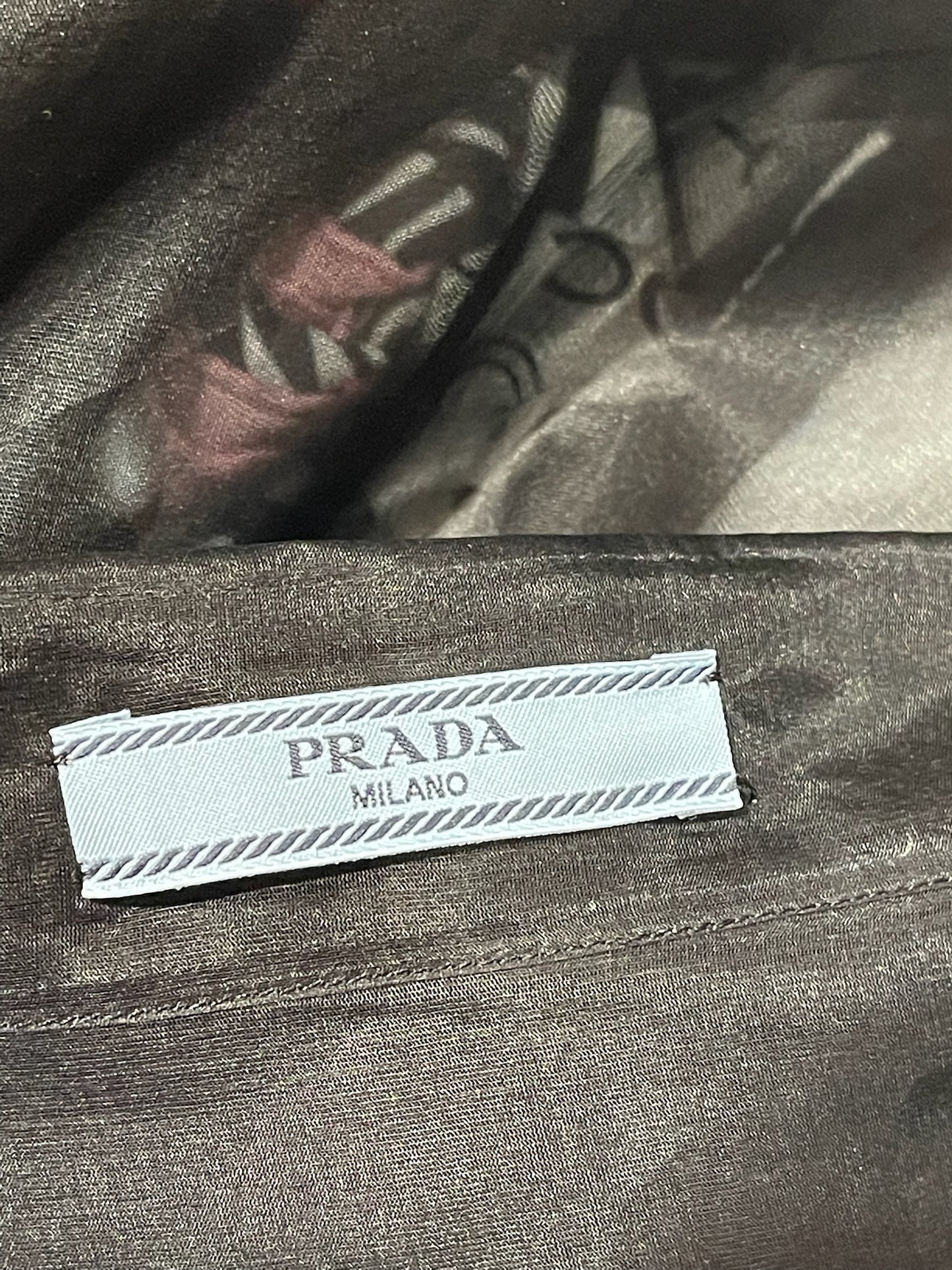 Chemise Prada noire T.38