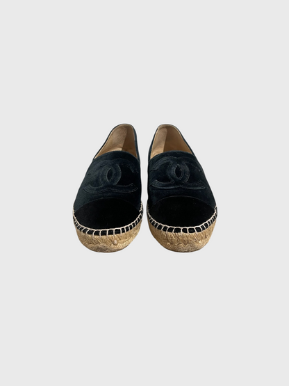 Espadrilles Chanel bleu marine T.39