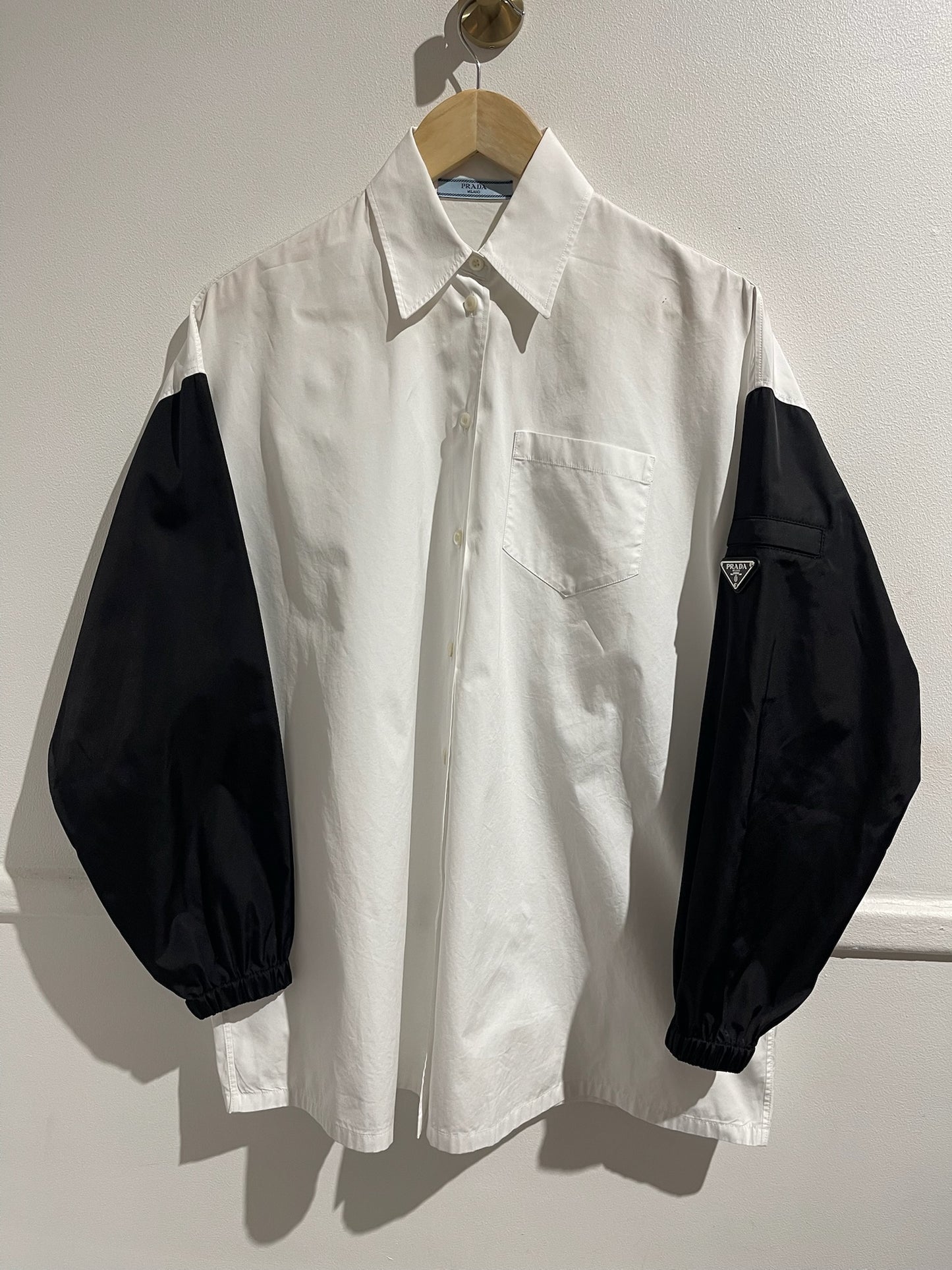 Chemise Prada blanche T.38