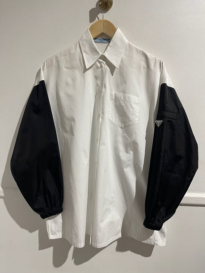 Chemise Prada blanche T.38