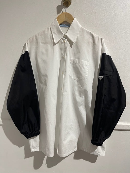 Chemise Prada blanche T.38