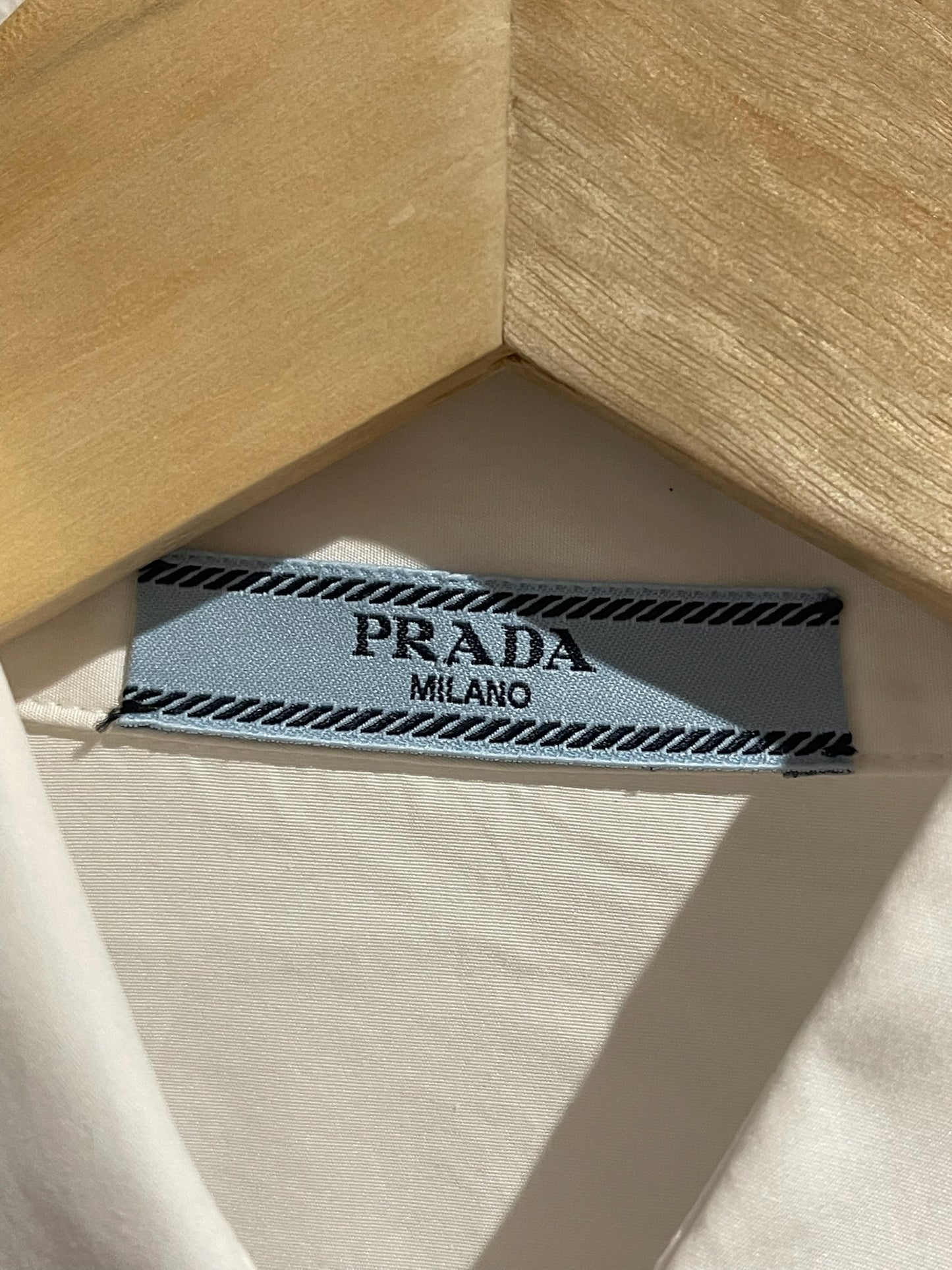 Chemise Prada blanche T.38