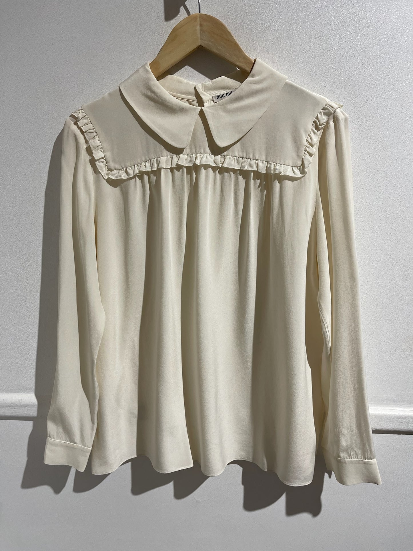 Blouse Miu Miu écrue T.40
