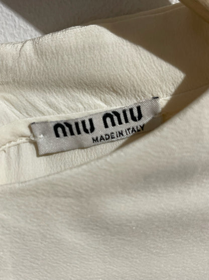 Blouse Miu Miu écrue T.40
