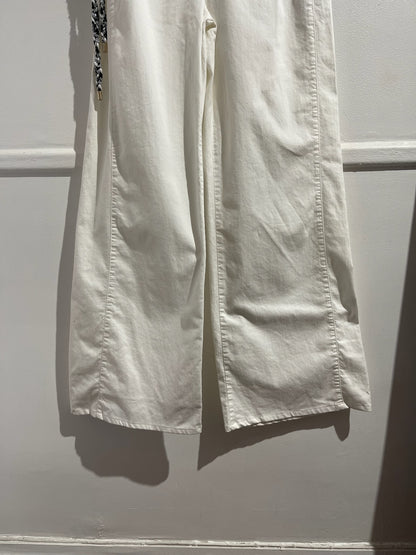 Pantalon Chanel blanc T.40
