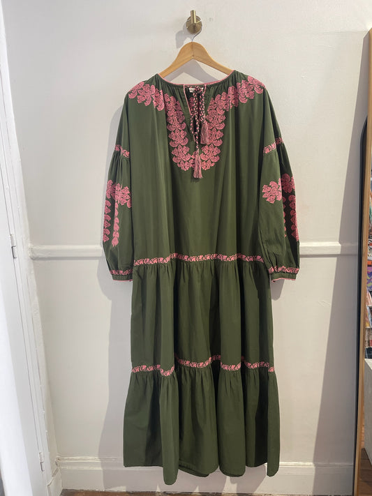 Robe Parosh verte T.S