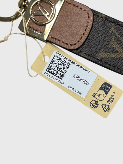 Porte-clés Louis Vuitton Dragonne Dauphine
