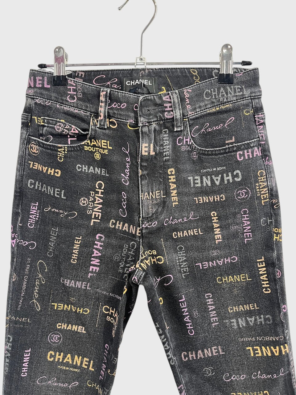Jeans Chanel noir T.34