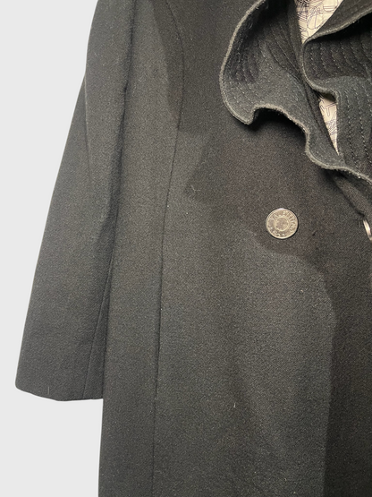 Manteau Valentino noir T.40