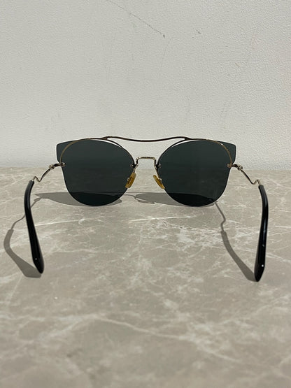 Lunettes Miu Miu dorées