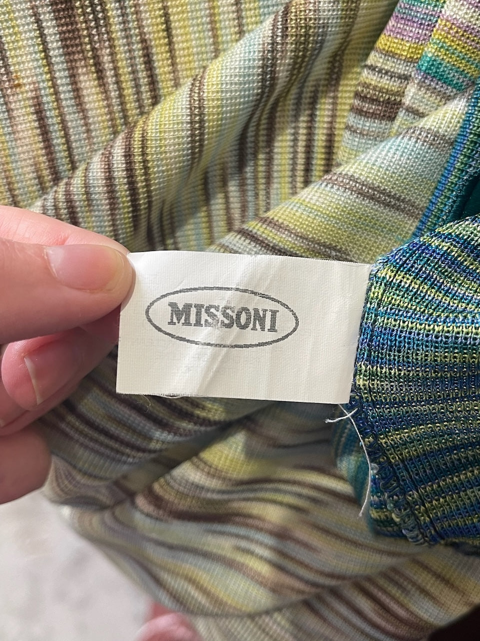 Jupe Missoni verte T.40