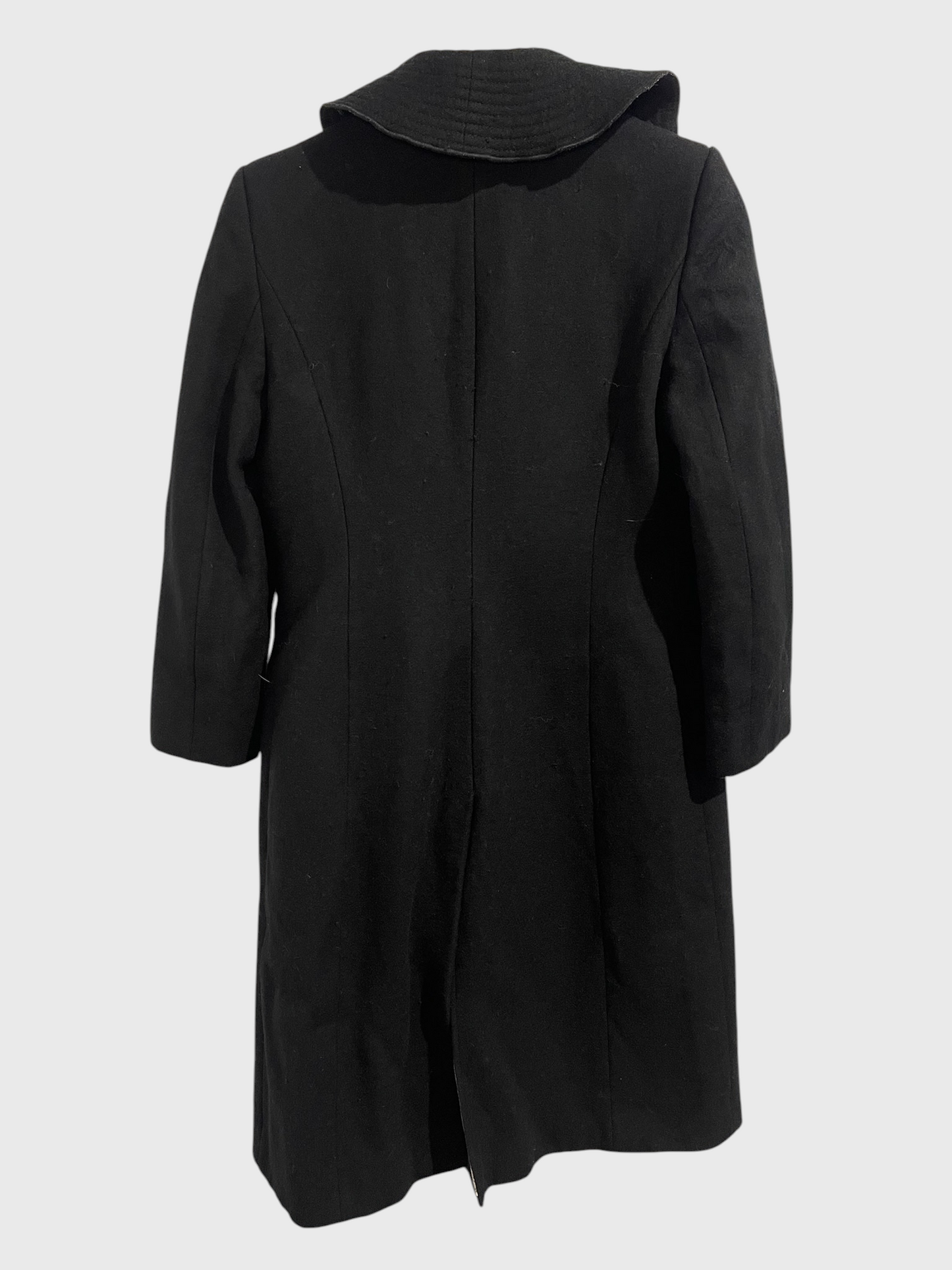 Manteau Valentino noir T.40