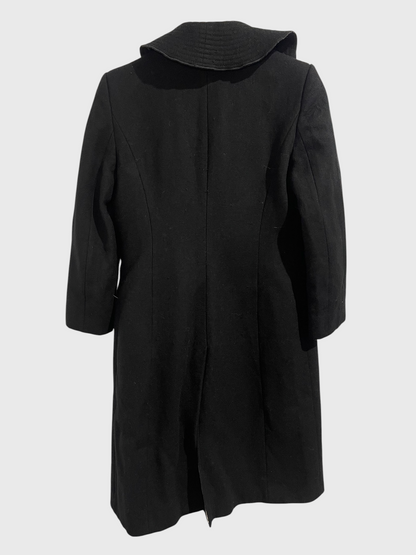 Manteau Valentino noir T.40
