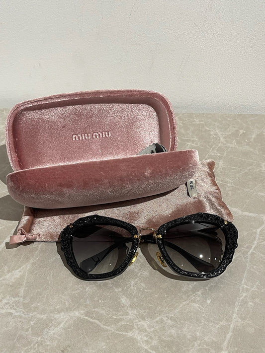 Lunettes Miu Miu noires