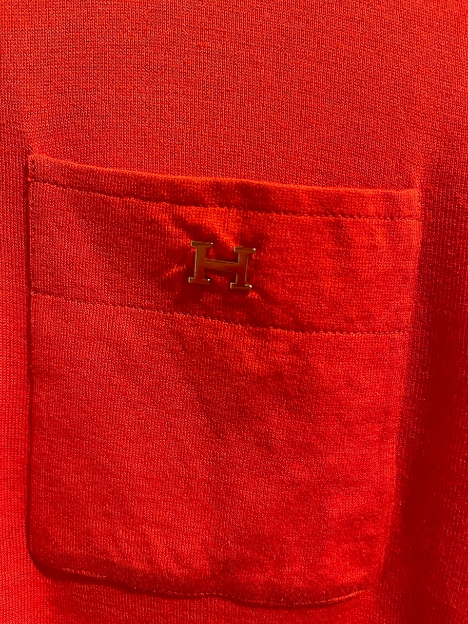 Chemise Hermès rouge T.36